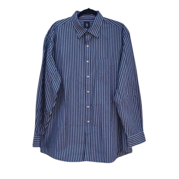 U.S. Polo Assn Long Sleeve Button Down Shirt Large - Picture 1 of 9